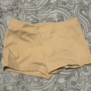 Capezio Beige Dance Shorts